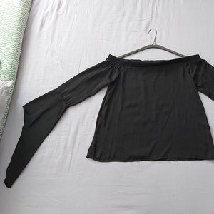 Boat neck blouse